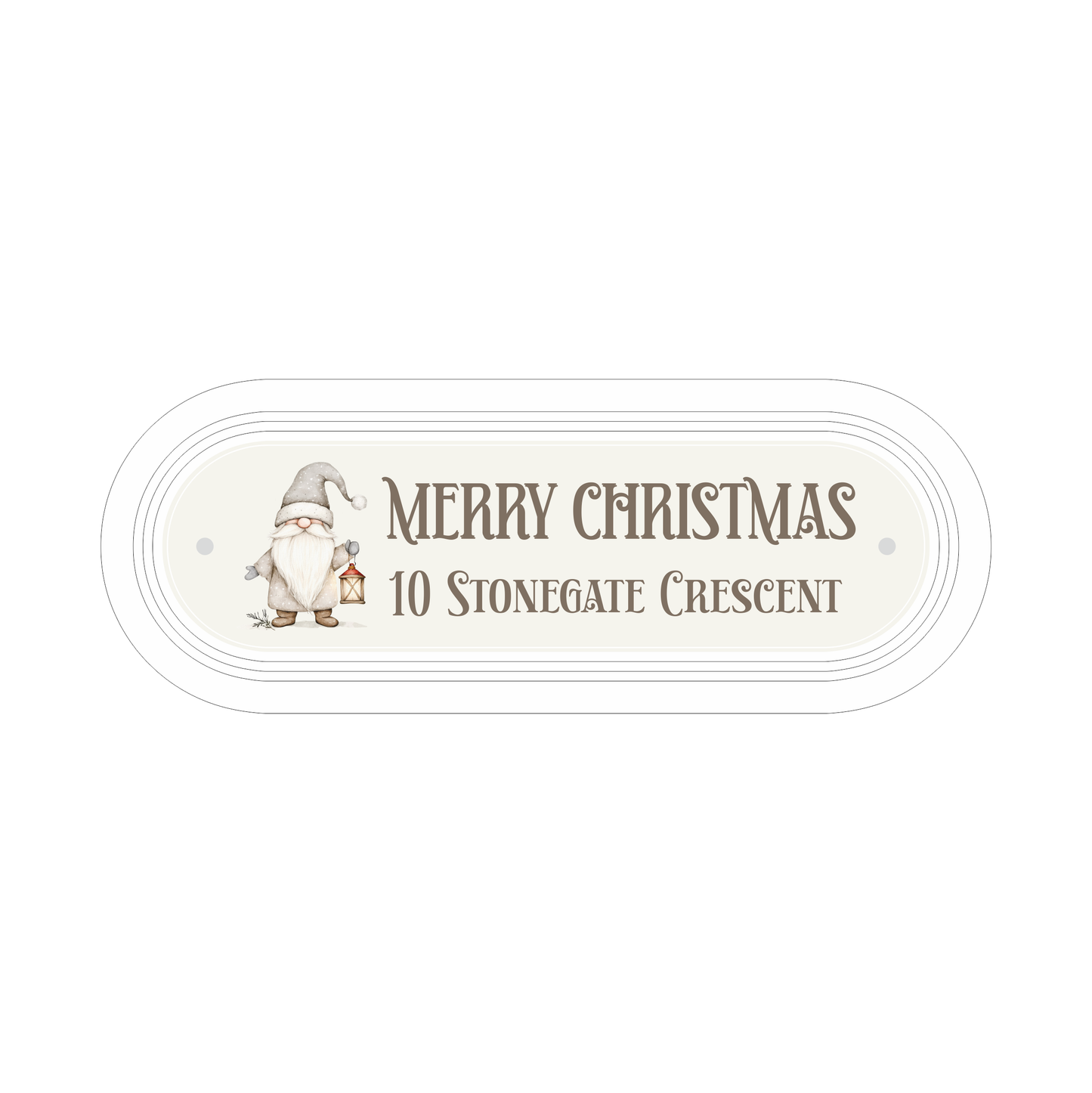 Christmas Front Panel – Signature Sign