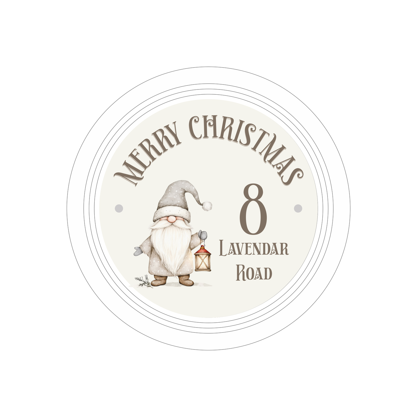 Christmas Front Panel – Signature Sign