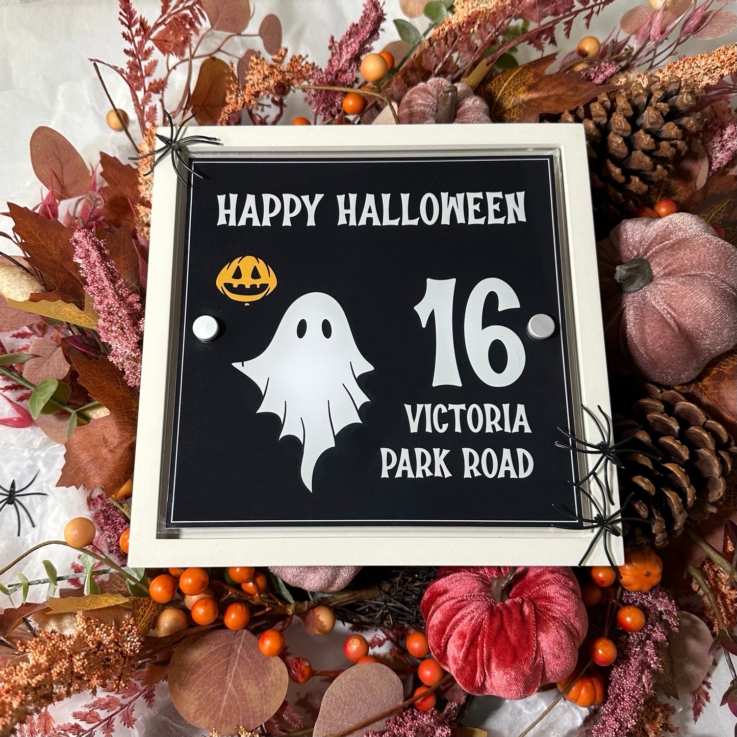Decorative Personalised Halloween Front Panel – Edit Sign