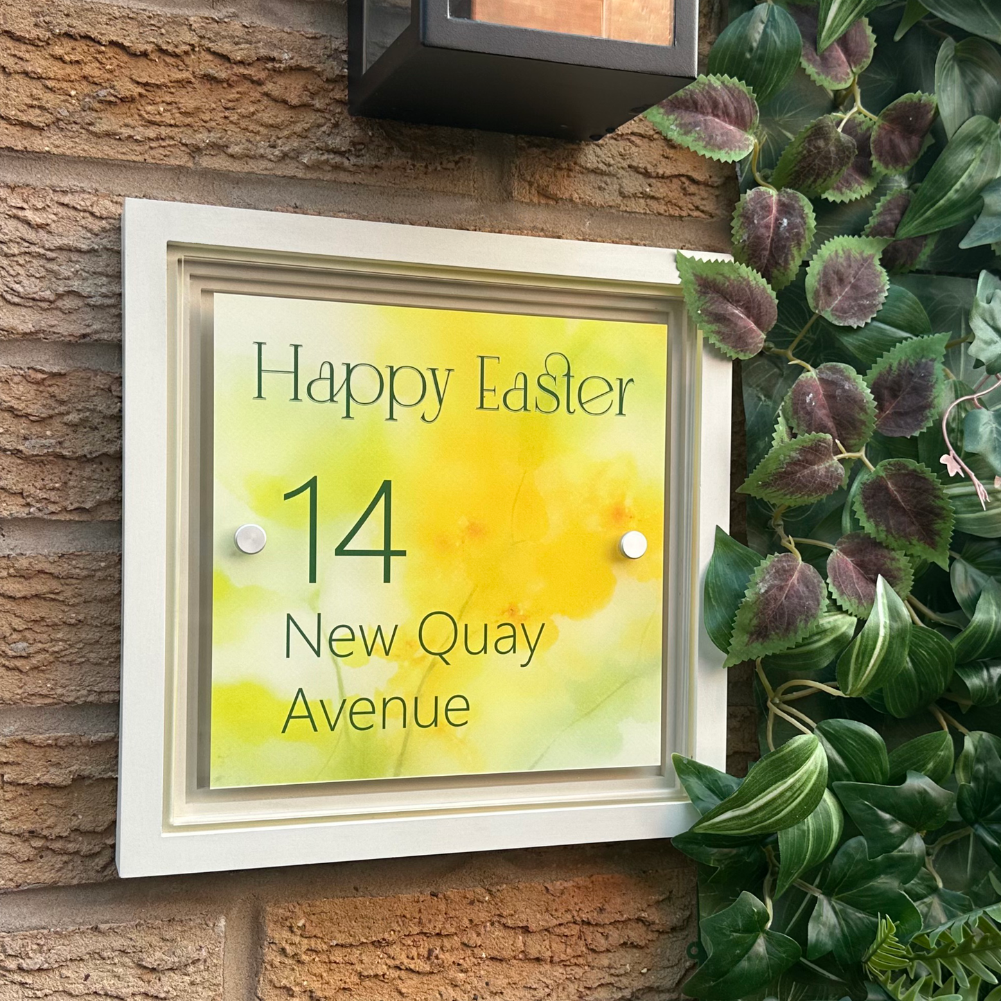 Decorative Personalised Easter Front Panel – Signature Sign