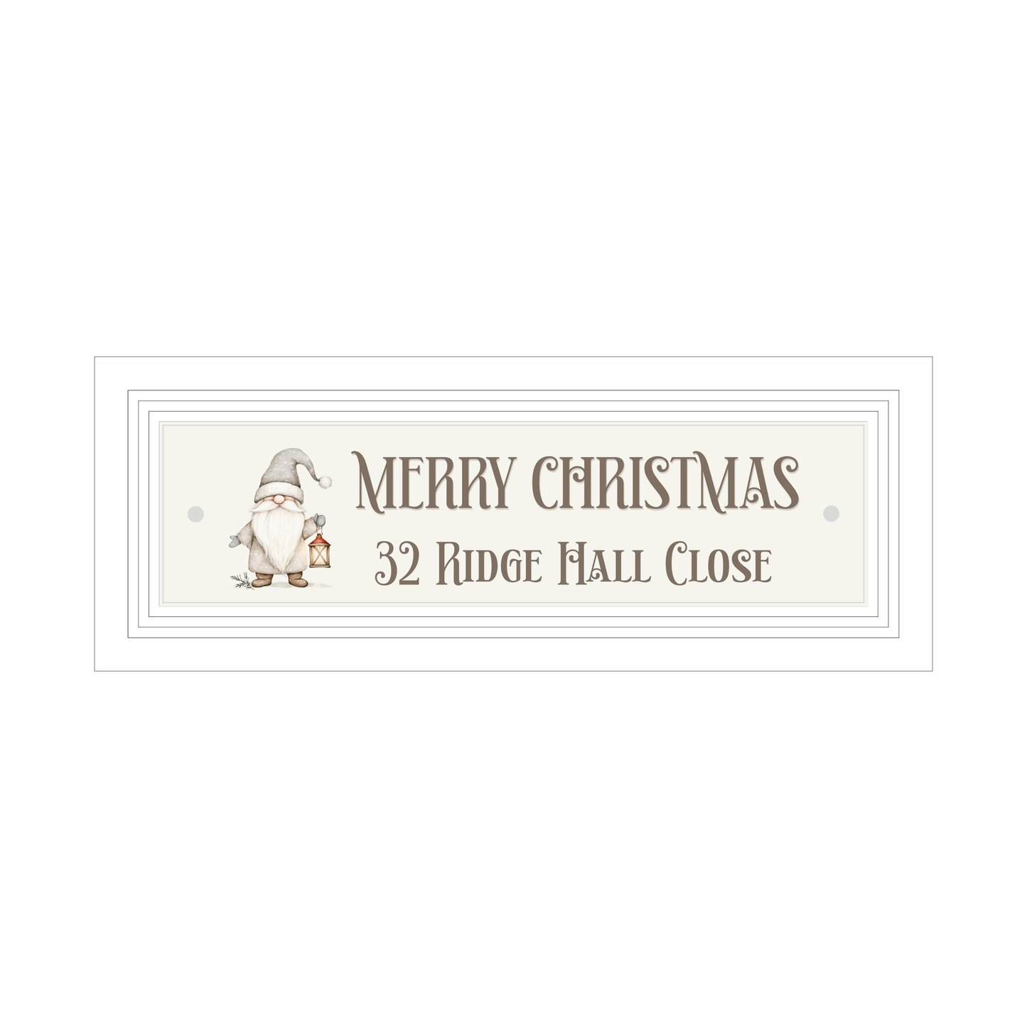 Christmas Front Panel – Signature Sign