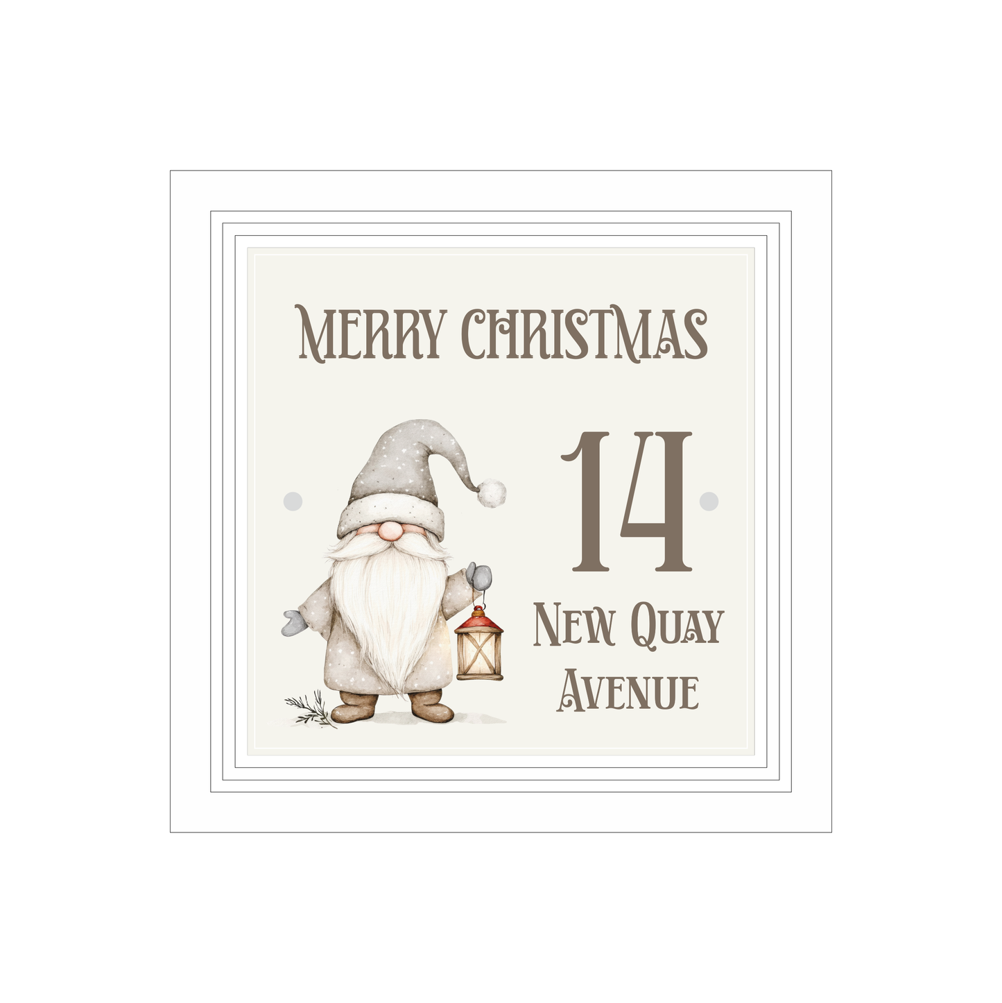 Christmas Front Panel – Signature Sign