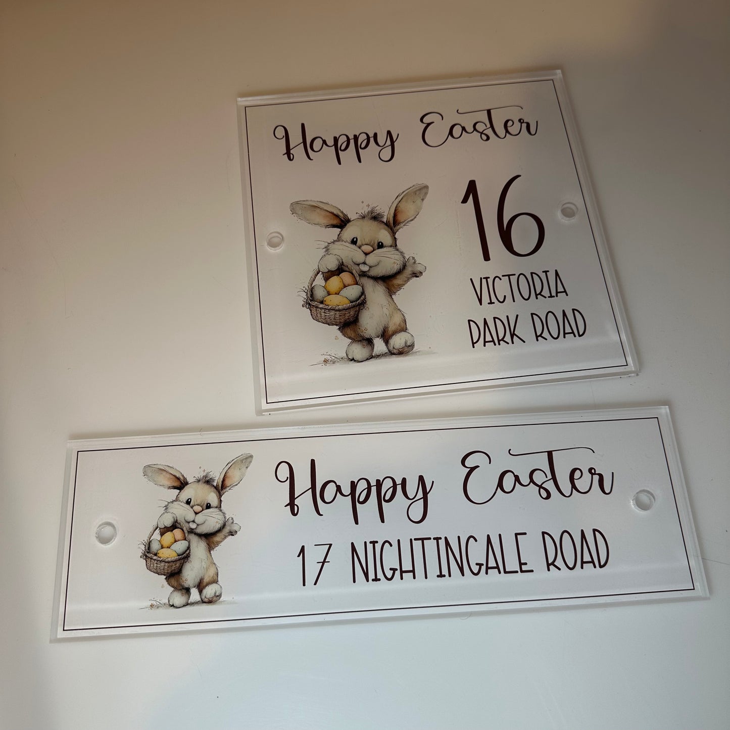 Decorative Personalised Easter Front Panel – Signature Sign