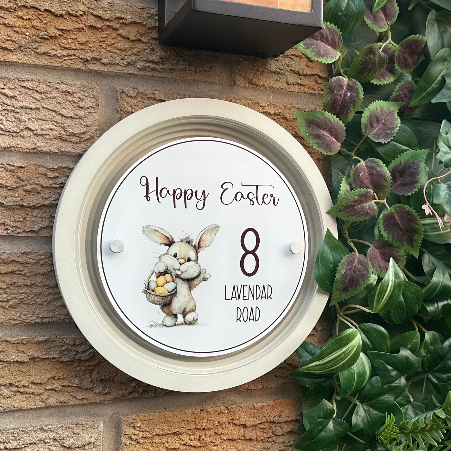 Decorative Personalised Easter Front Panel – Signature Sign