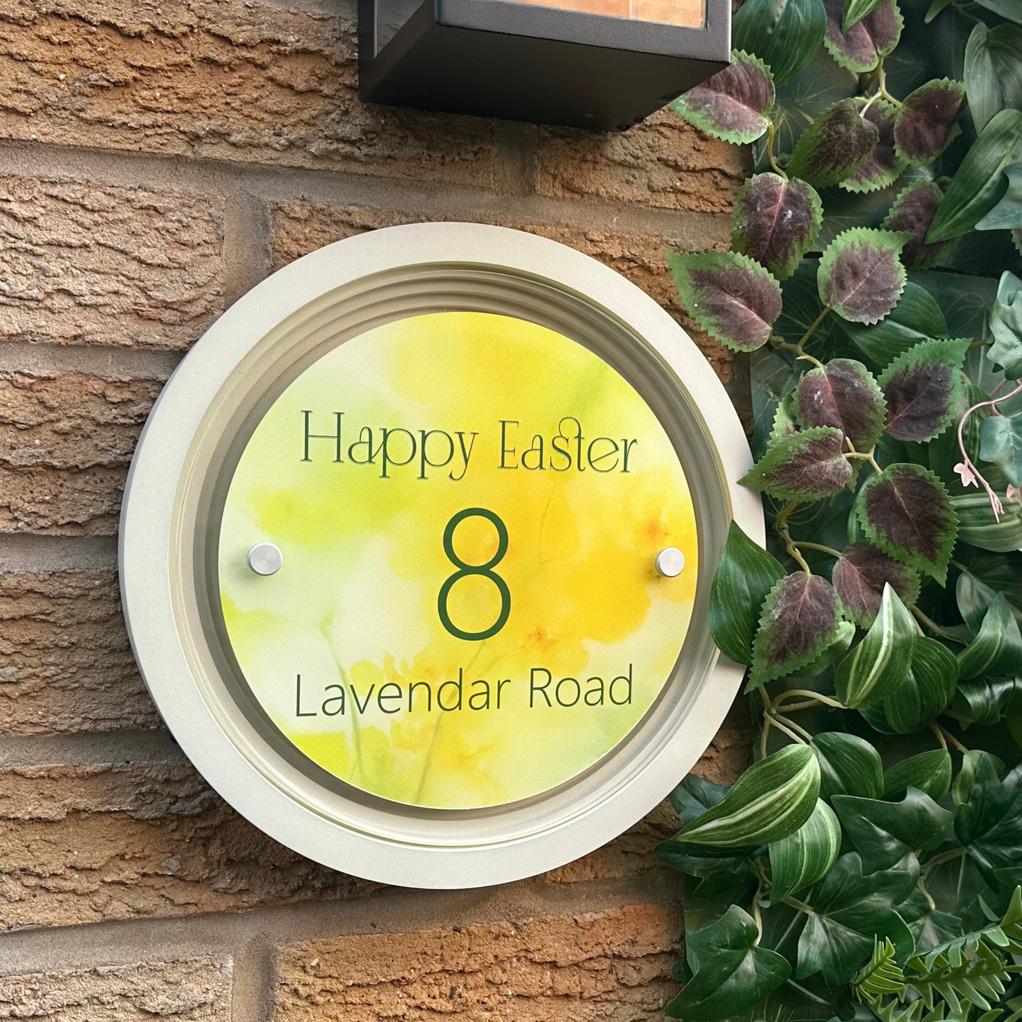 Decorative Personalised Easter Front Panel – Signature Sign