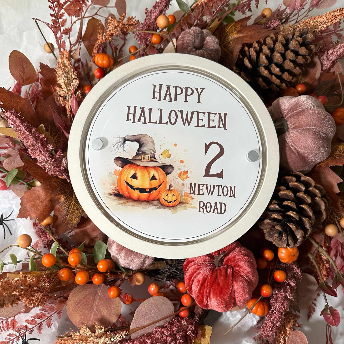 Decorative Personalised Halloween Front Panel – Edit Sign