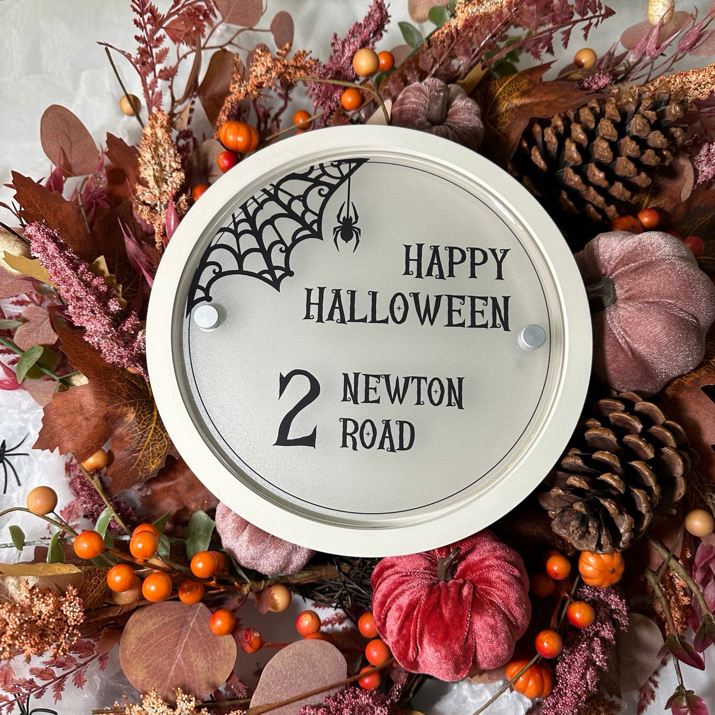 Decorative Personalised Halloween Front Panel – Edit Sign