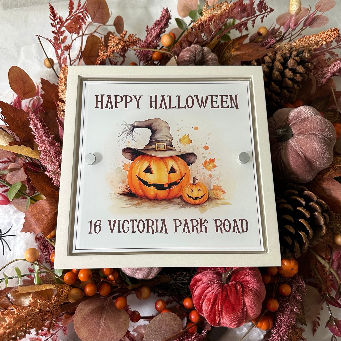 Decorative Personalised Halloween Front Panel – Edit Sign