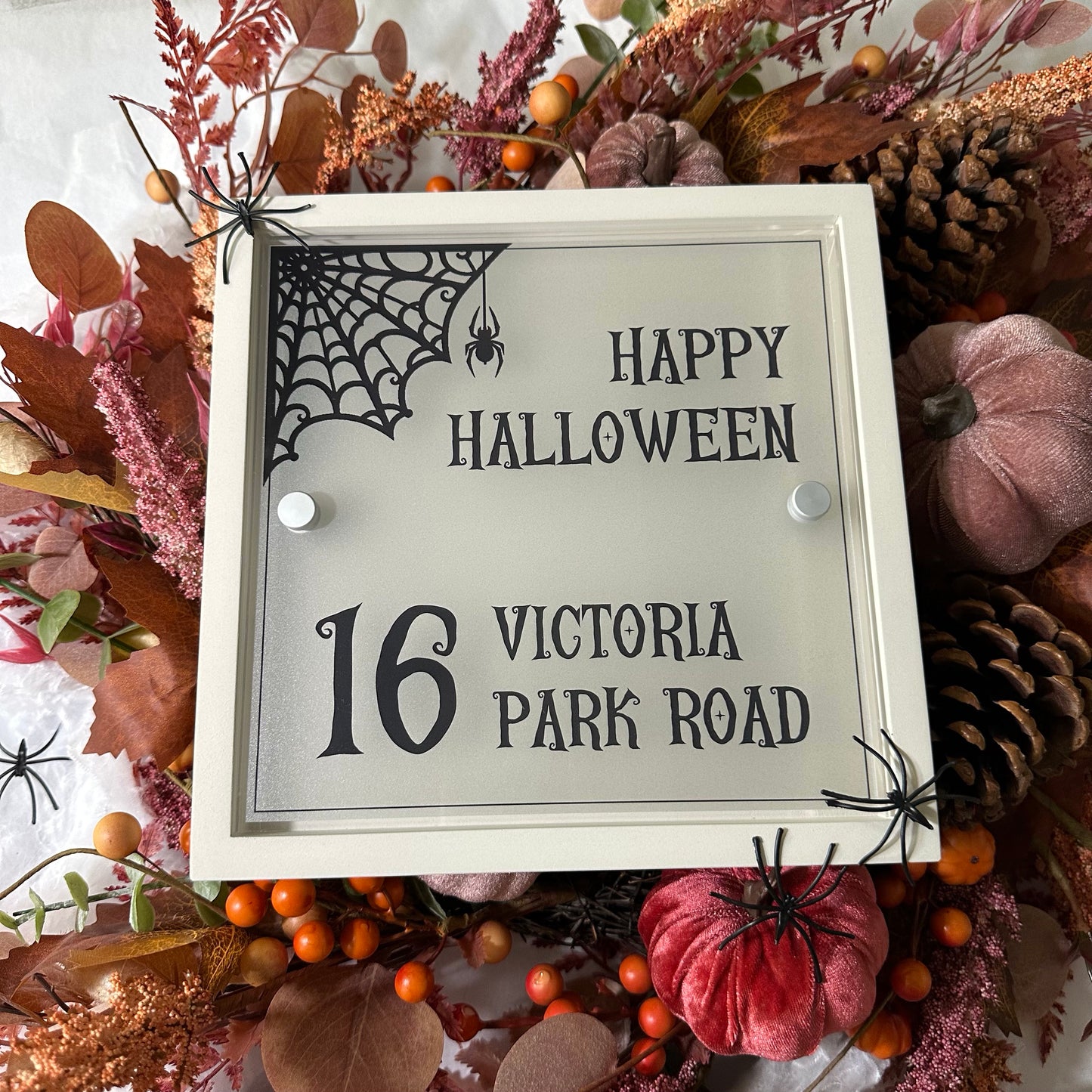 Decorative Personalised Halloween Front Panel – Edit Sign