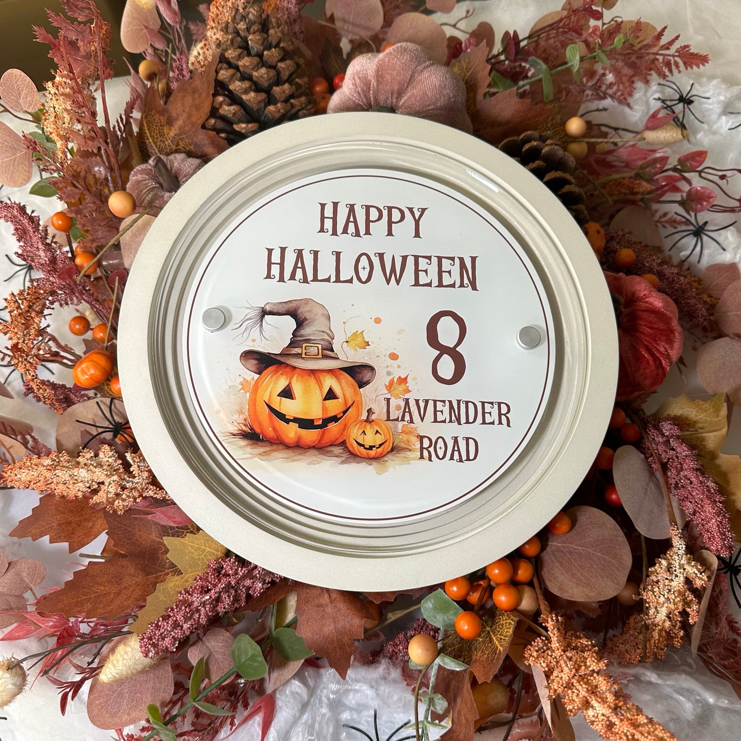 Decorative Personalised Halloween Front Panel – Signature Sign