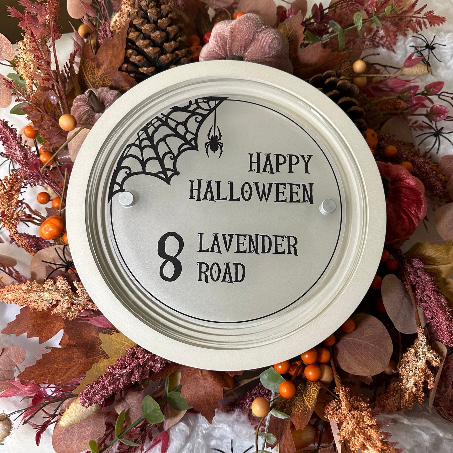 Decorative Personalised Halloween Front Panel – Signature Sign
