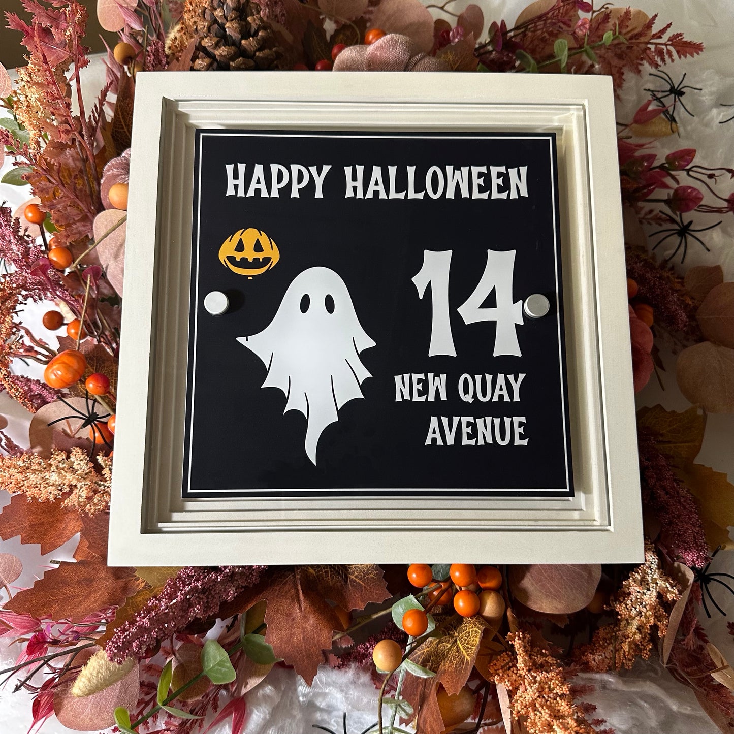 Decorative Personalised Halloween Front Panel – Signature Sign