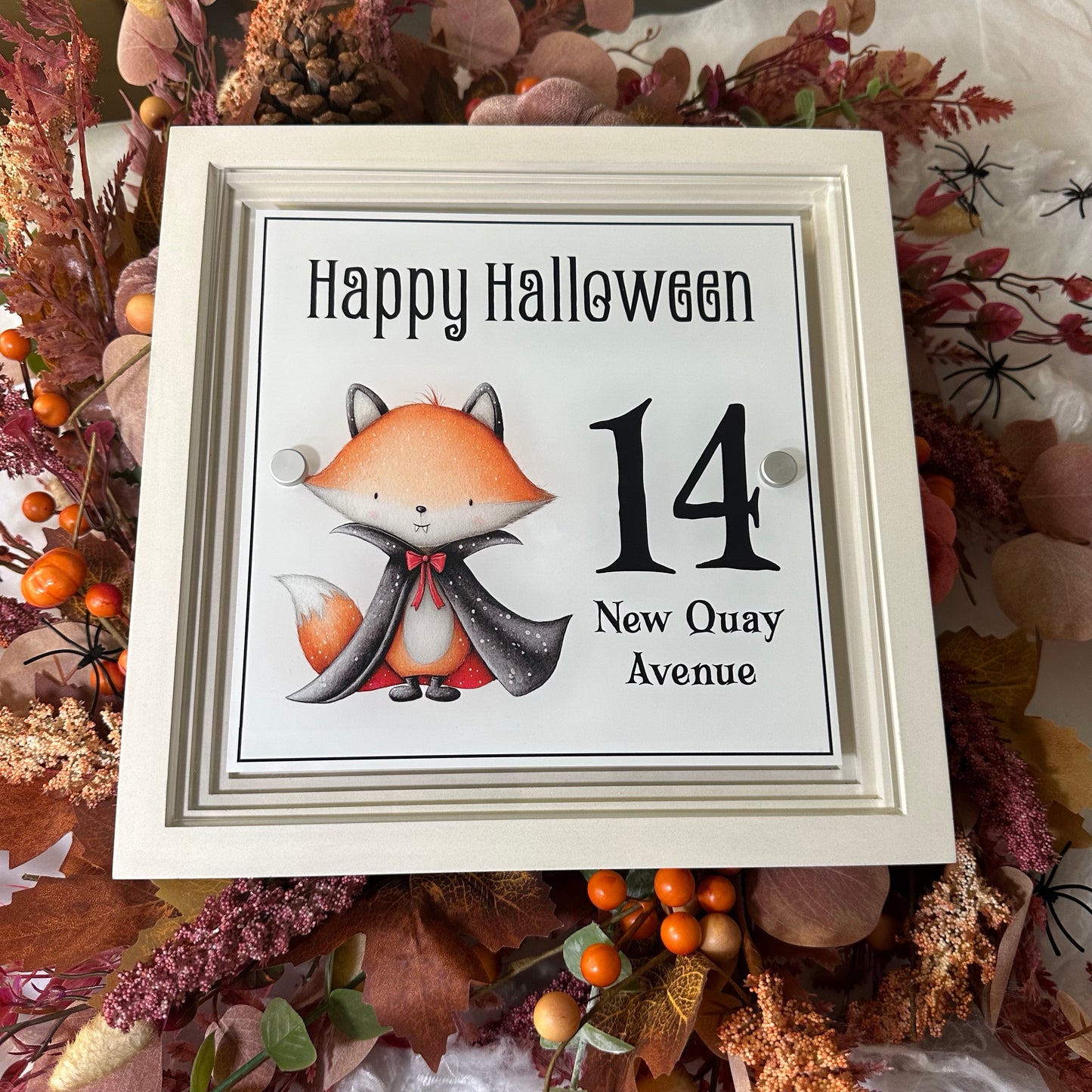 Decorative Personalised Halloween Front Panel – Signature Sign