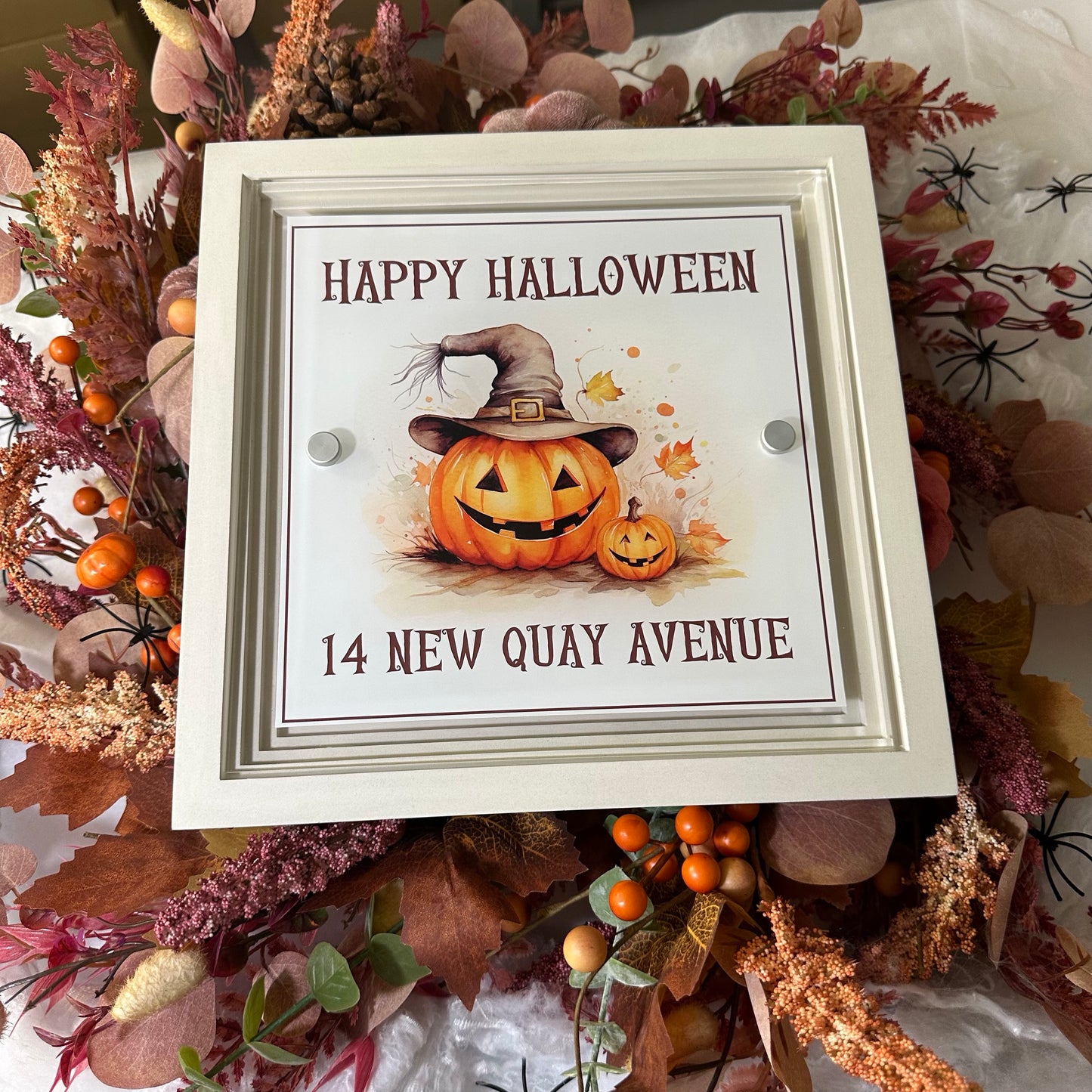 Decorative Personalised Halloween Front Panel – Signature Sign
