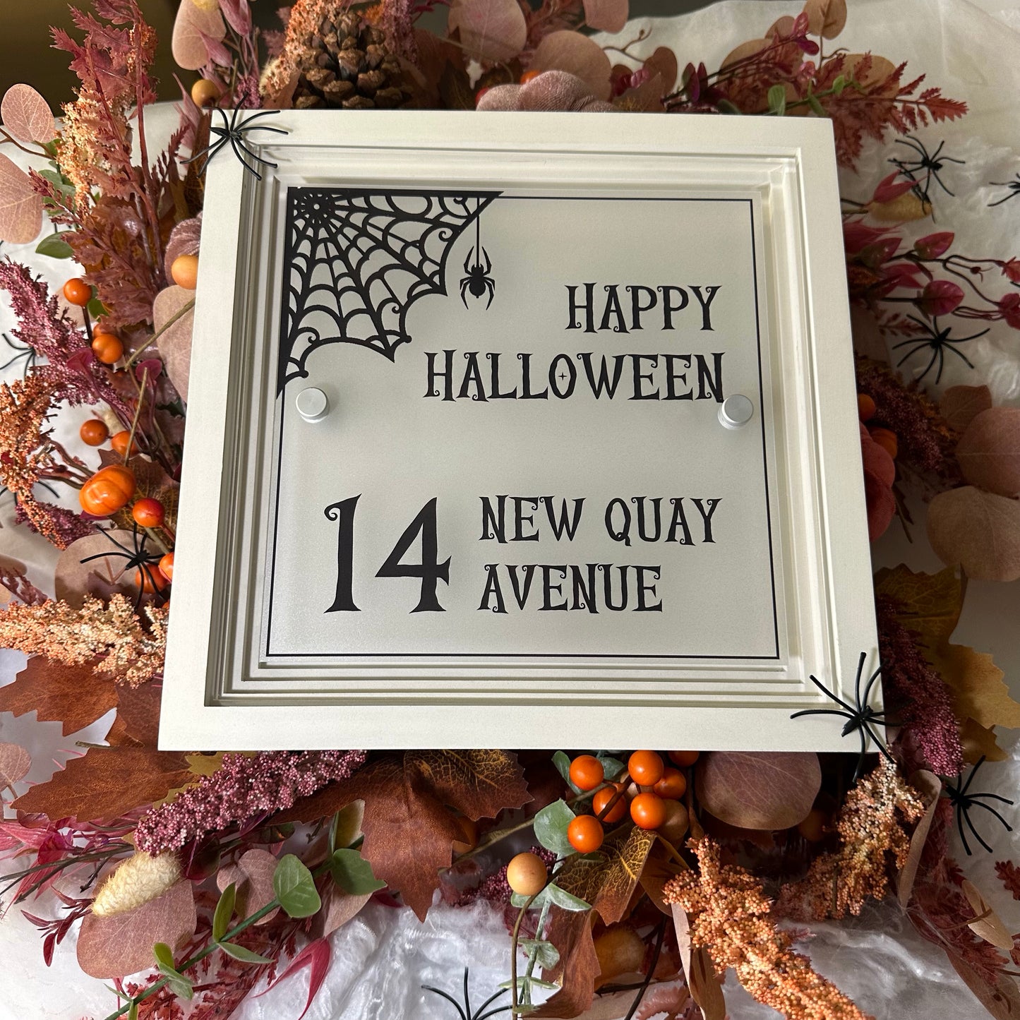 Decorative Personalised Halloween Front Panel – Signature Sign