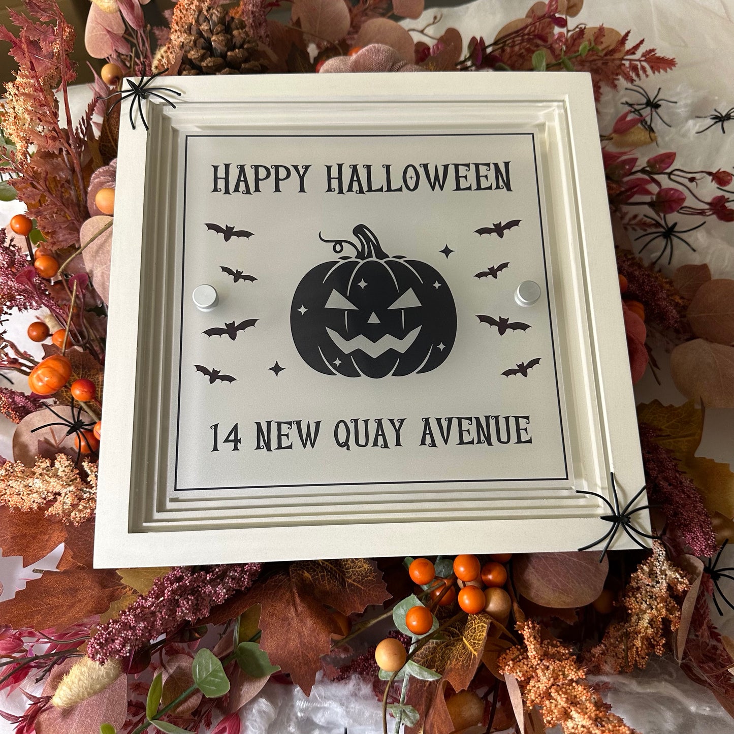 Decorative Personalised Halloween Front Panel – Signature Sign