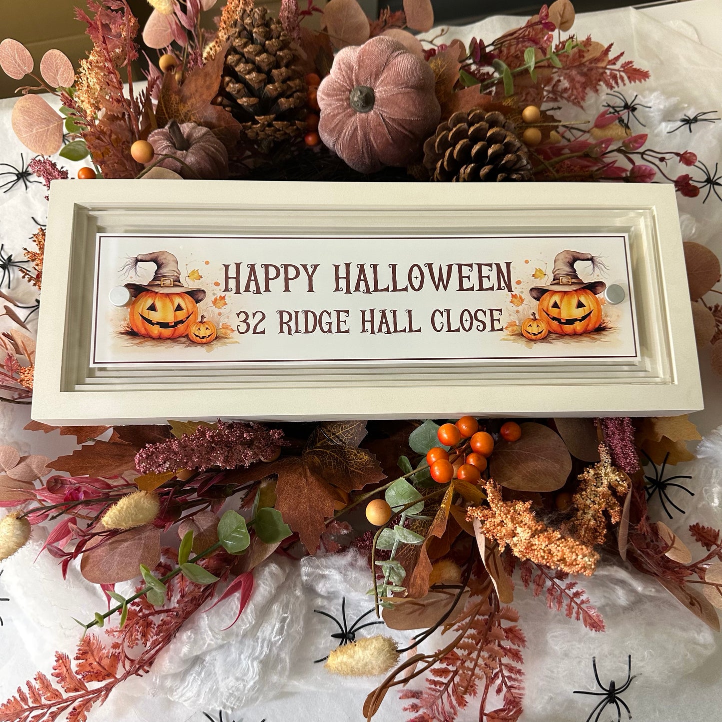 Decorative Personalised Halloween Front Panel – Signature Sign